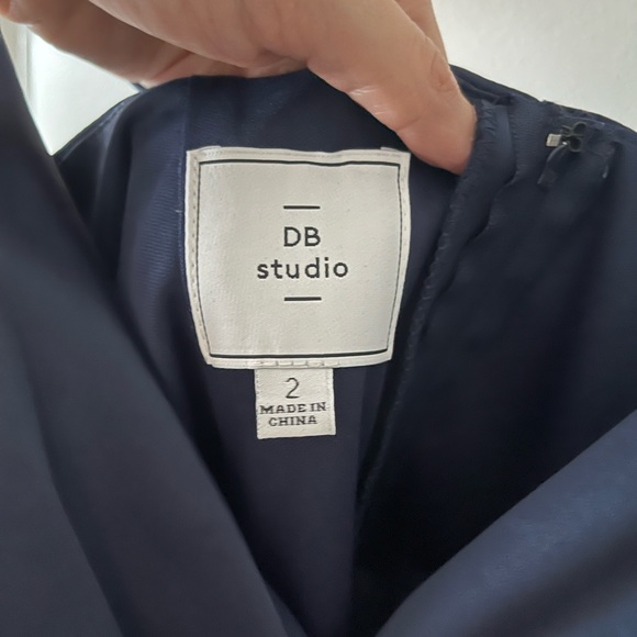 DB Studio Silk high-low dress - Picture 4 of 4